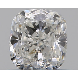 الماس على شكل وسادة 0.5 قيراط