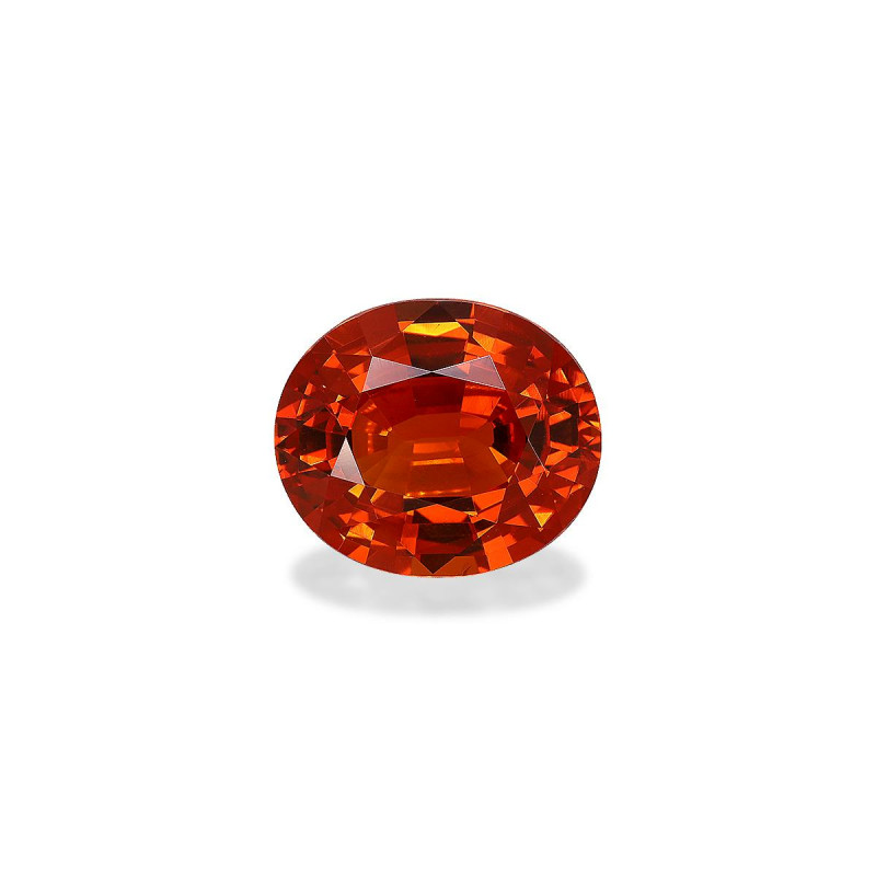 OVAL-cut spessartite Orange 11.02 carats