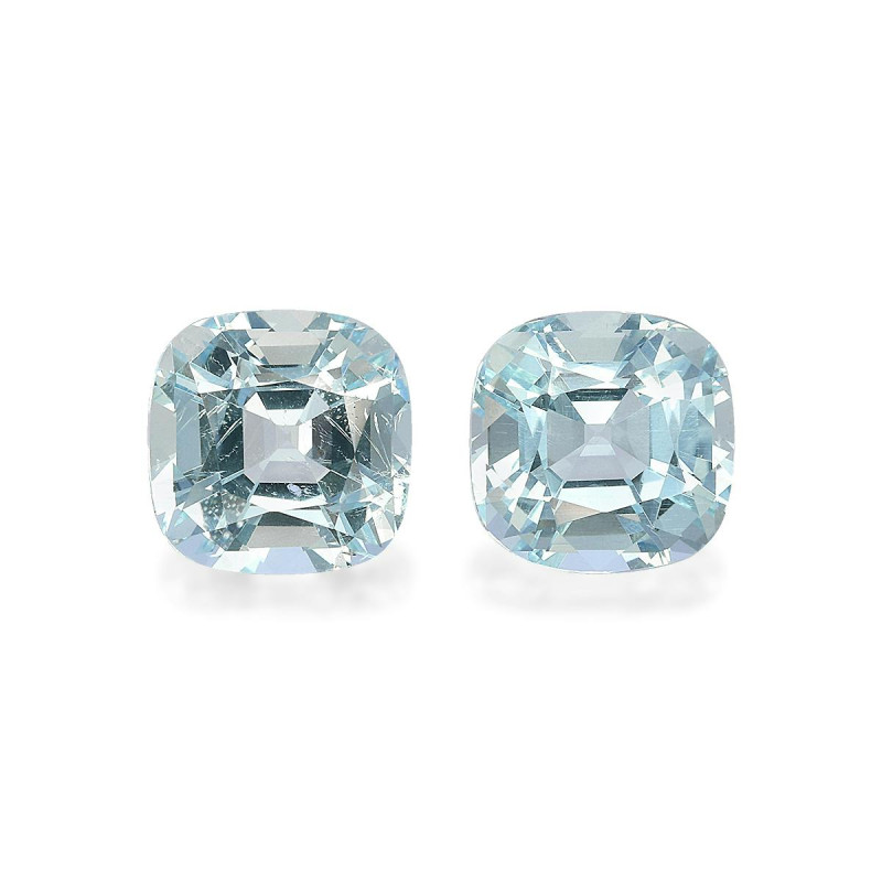 CUSHION-cut Aquamarine Baby Blue 9.24 carats