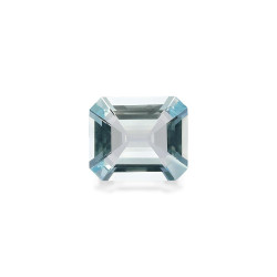 矩形切割宝石蓝色海蓝宝石4.88克拉