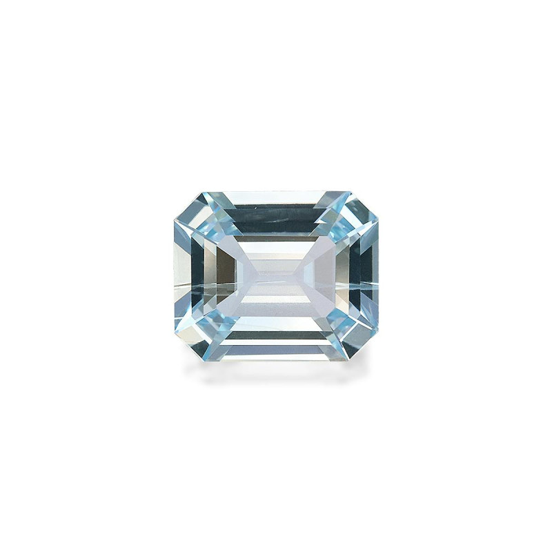RECTANGULAR-cut Aquamarine Sky Blue 3.69 carats