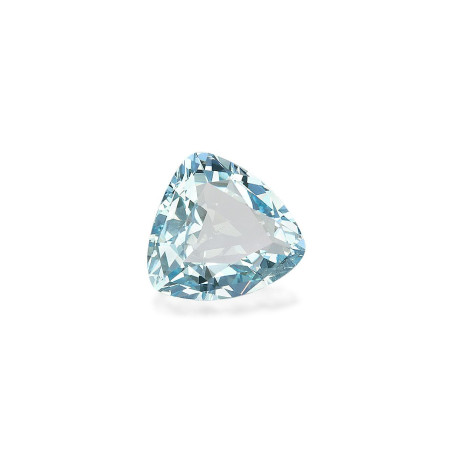 Aguamarina taille Trilliant Baby Blue 1.68 carats