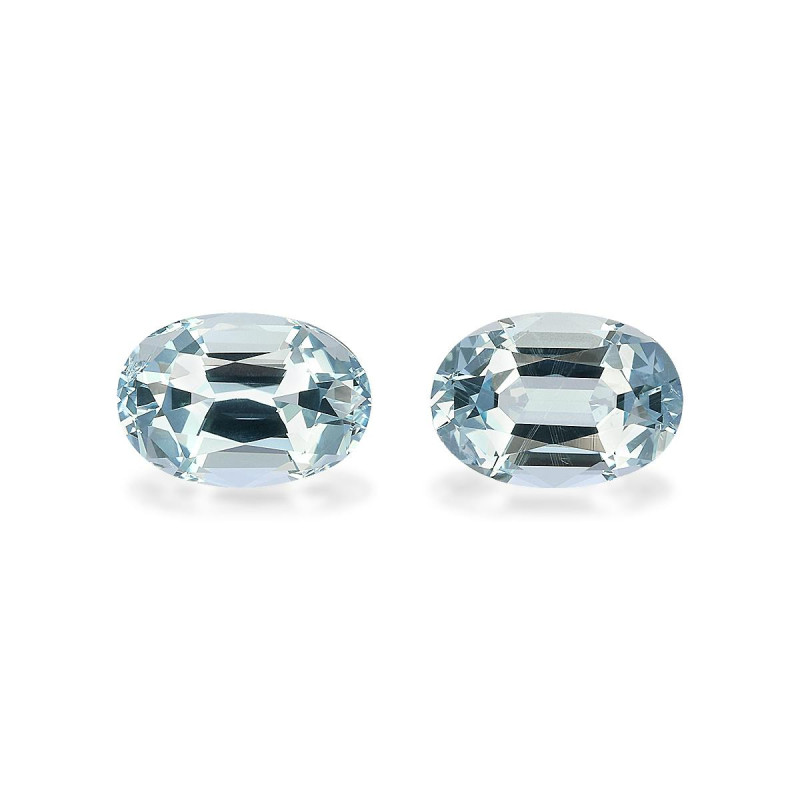 Aquamarin lengte OVAL Himmelblau 5.24 karaten