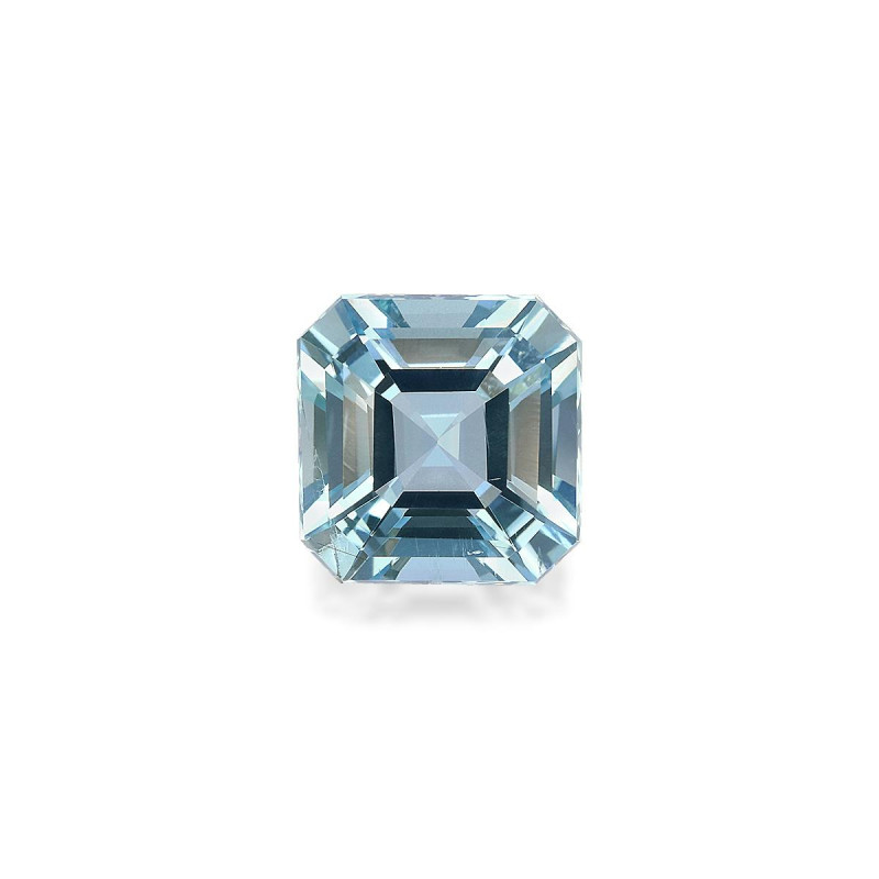 Aquamarin lengte QUADRAT Baby blau 1.76 karaten
