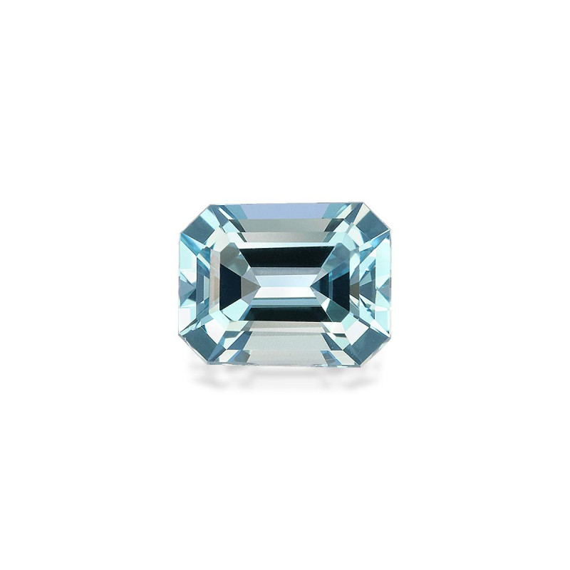 Aquamarin lengte RECHTECKIG Himmelblau 1.98 karaten