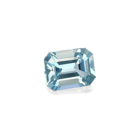 Aquamarin lengte RECHTECKIG Himmelblau 1.98 karaten