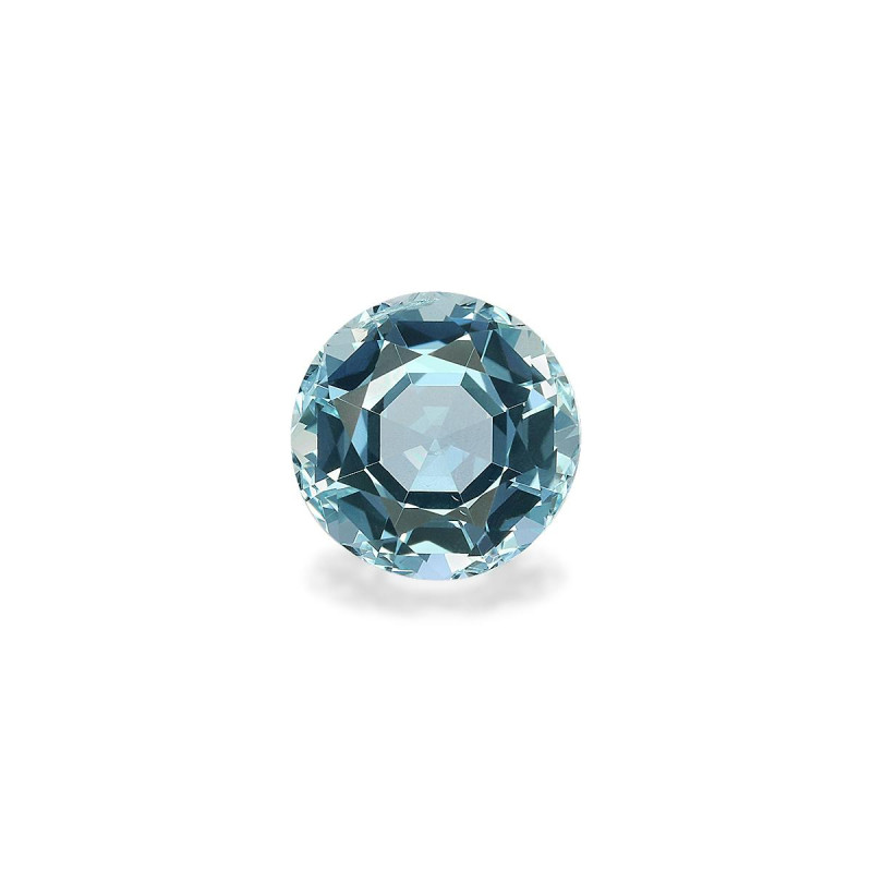 Aigue-Marine taille ROND Baby Blue 1.73 carats