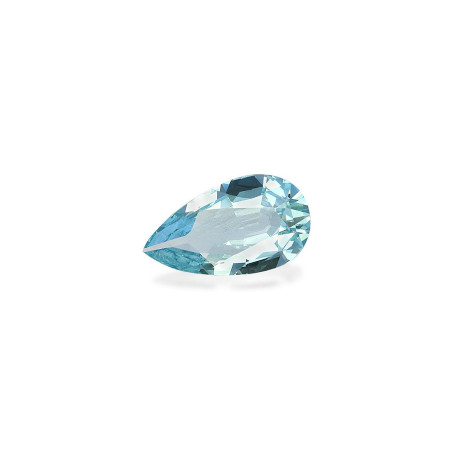 Aguamarina taille Poire Baby Blue 1.60 carats