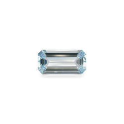 RECTANGULAR-cut Aquamarine...