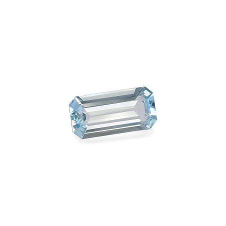 Aguamarina taille RECTANGULARE Bleu Ciel 3.86 carats