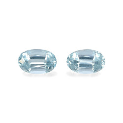 海蓝宝 taille 椭圆形 蓝天 4.92 carats