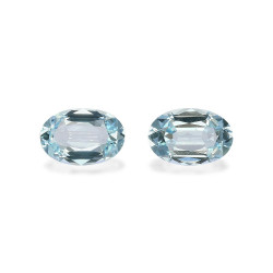 OVAL-cut Aquamarine Sky...