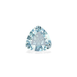 Trilliant-cut Aquamarine...