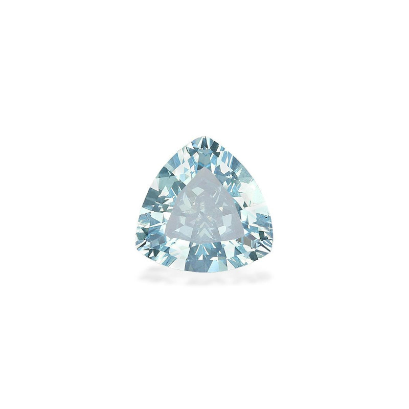 Aigue-Marine taille Trilliant Bleu Ciel 3.19 carats