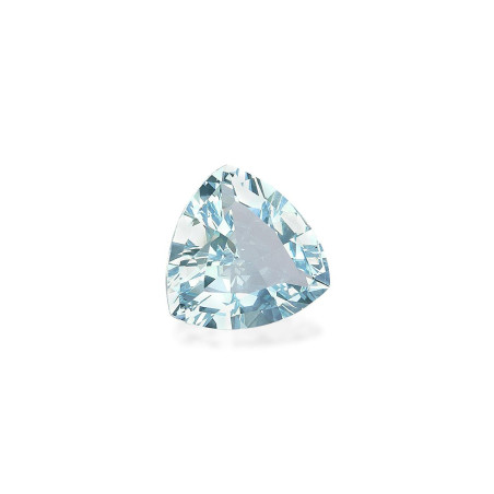 Aguamarina taille Trilliant Bleu Ciel 3.19 carats