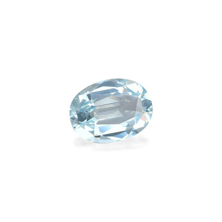 Aguamarina taille OVALE Bleu Ciel 7.38 carats