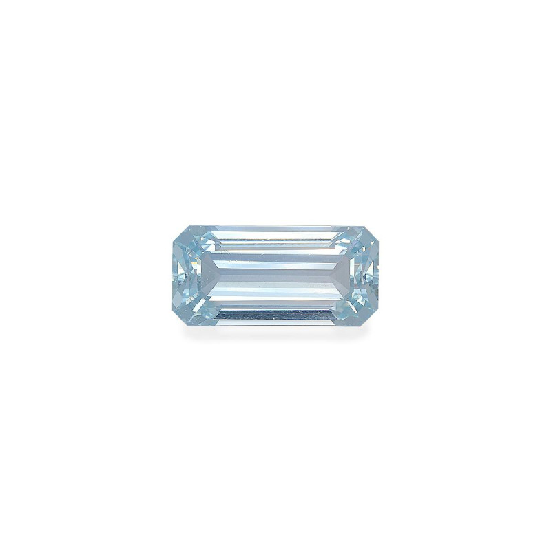 Aquamarin lengte RECHTECKIG Baby blau 9.21 karaten
