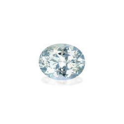 Ovaal geslepen hemelsblauwe Aquamarijn van 3,23 karaat