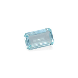 Rechthoekig geslepen Hemelsblauwe Aquamarijn van 9,87 karaat