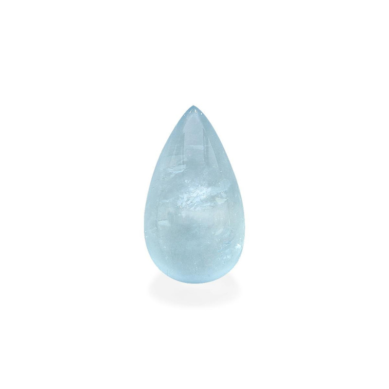 Pear-cut Aquamarine Baby Blue 36.20 carats