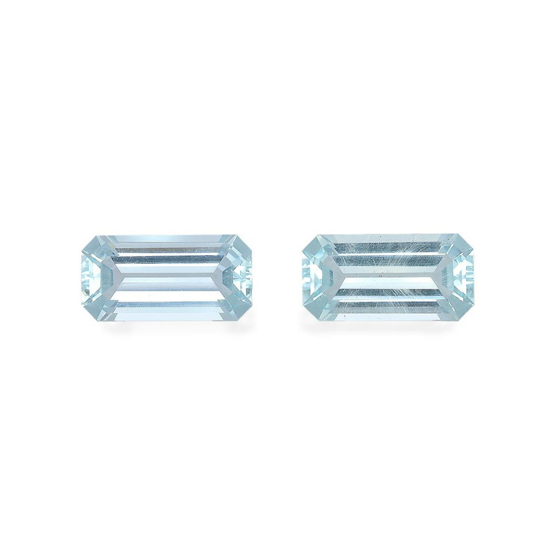 Aquamarin lengte RECHTECKIG Himmelblau 7.70 karaten