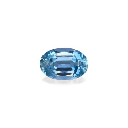 Aquamarin lengte OVAL Blau...