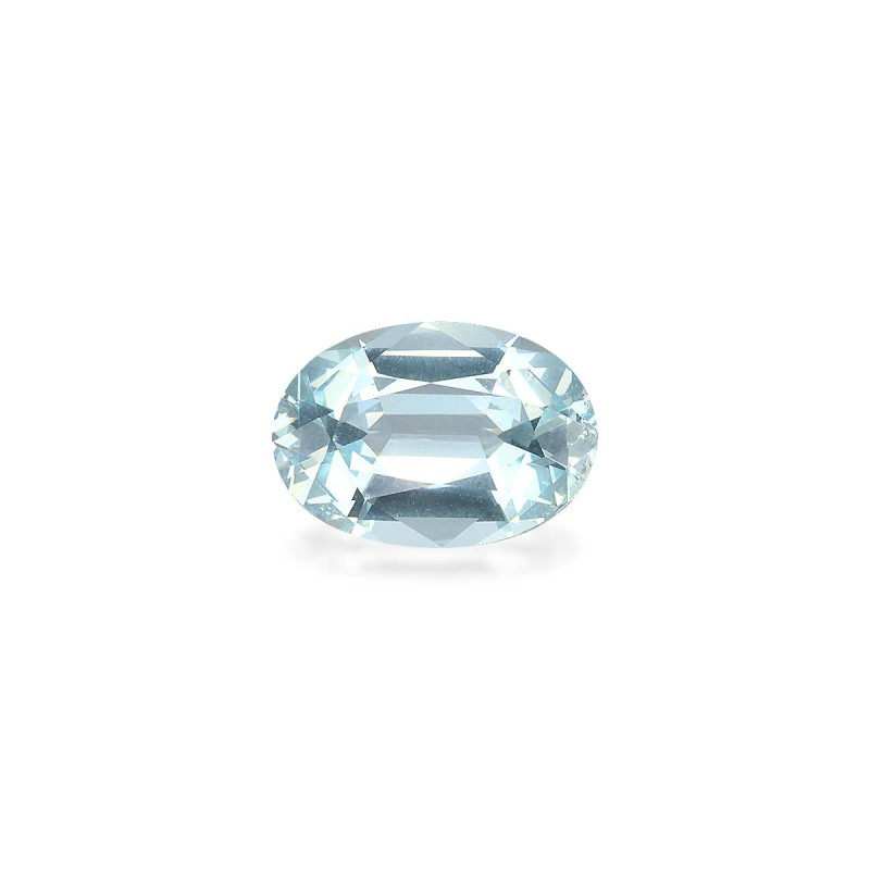 OVAL-cut Aquamarine Sky Blue 3.94 carats