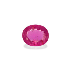 Ovale geslepen Rubelliet Fuscia Roze 2.05 karaat