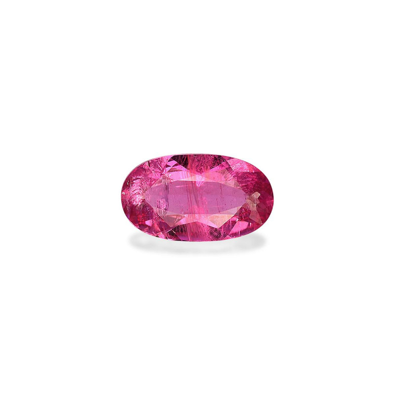 Rubellit lengte OVAL Kaugummirosa 1.94 karaten