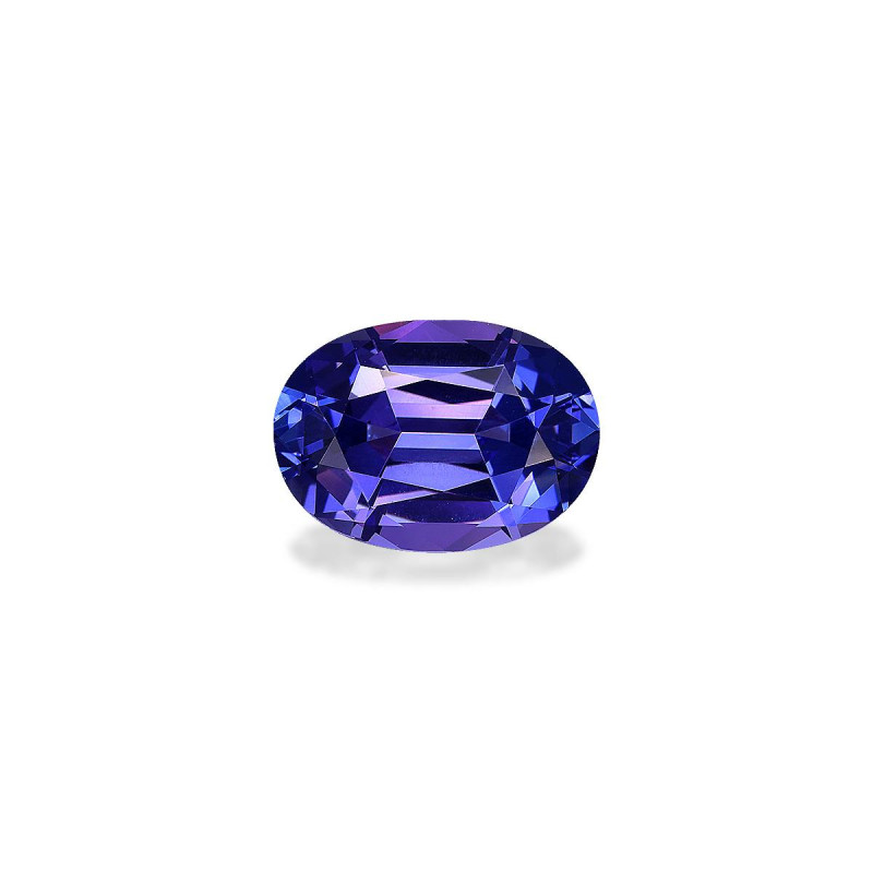 OVAL-cut Tanzanite Violet Blue 6.59 carats