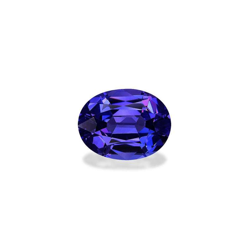 OVAL-cut Tanzanite Violet Blue 6.42 carats