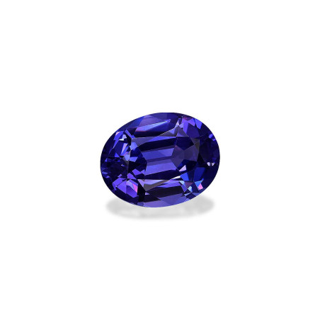 Tanzanita taille OVALE Violet Blue 6.42 carats