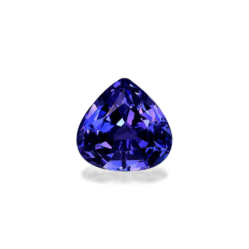 Pear-cut Tanzanite Violet Blue 6.60 carats