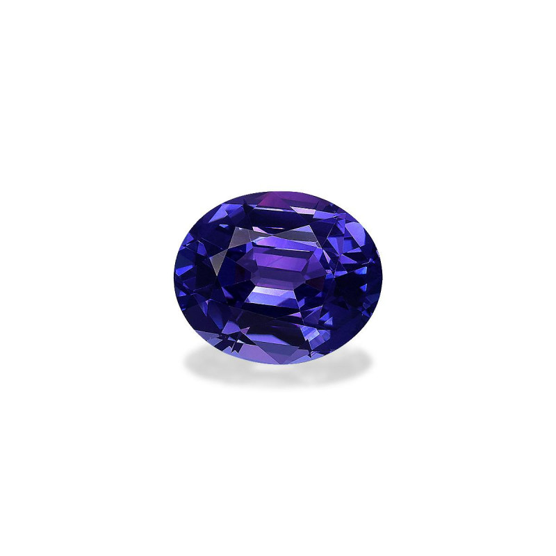 OVAL-cut Tanzanite Violet Blue 6.12 carats