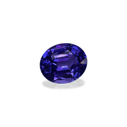 Ovale geslepen Kobaltblauwe Tanzaniet van 6.12 karaat