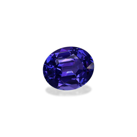 Tanzanita taille OVALE Violet Blue 6.12 carats
