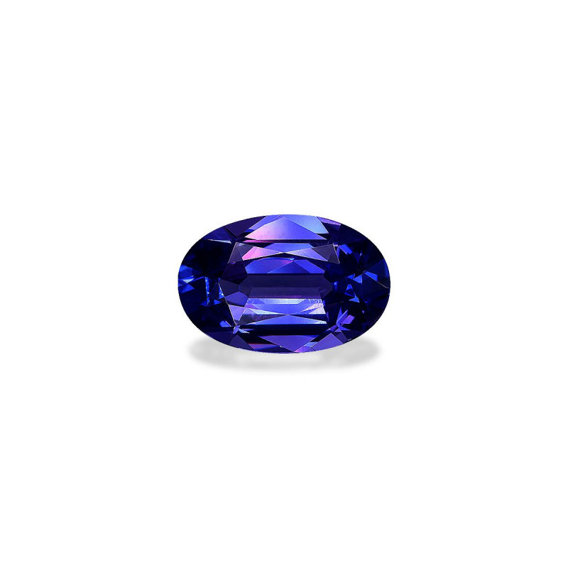 OVAL-cut Tanzanite Violet Blue 6.88 carats