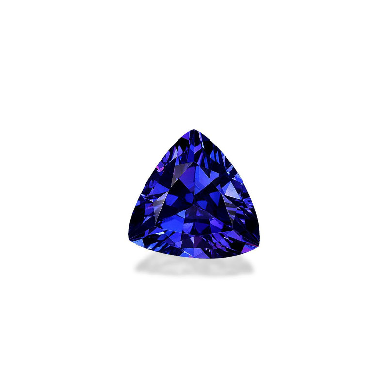 Trilliant-cut Tanzanite Violet Blue 6.29 carats