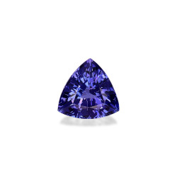 三角形切割紫蓝色坦桑石4.92克拉
