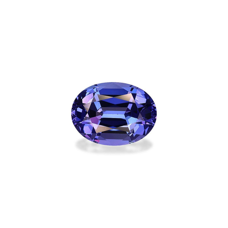 OVAL-cut Tanzanite Violet Blue 5.63 carats
