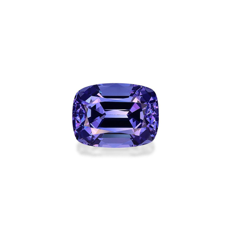 CUSHION-cut Tanzanite Violet Blue 6.06 carats