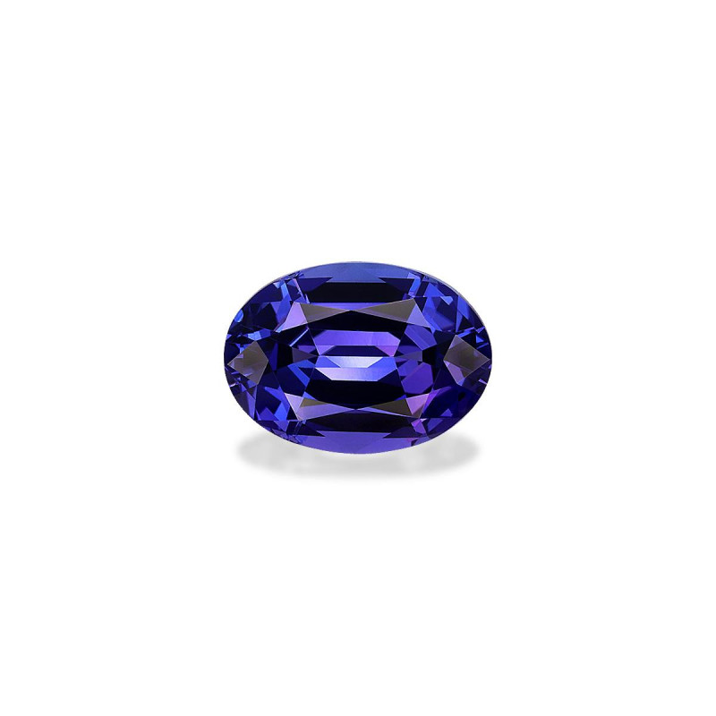 OVAL-cut Tanzanite Violet Blue 4.95 carats