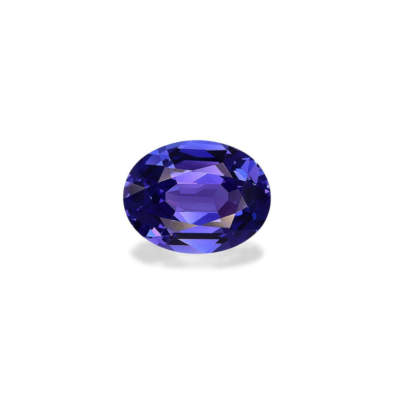 Tanzanite taille OVALE Violet Blue 5.21 carats