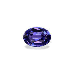 Ovale geslepen blauwe Tanzaniet 5,37 karaat