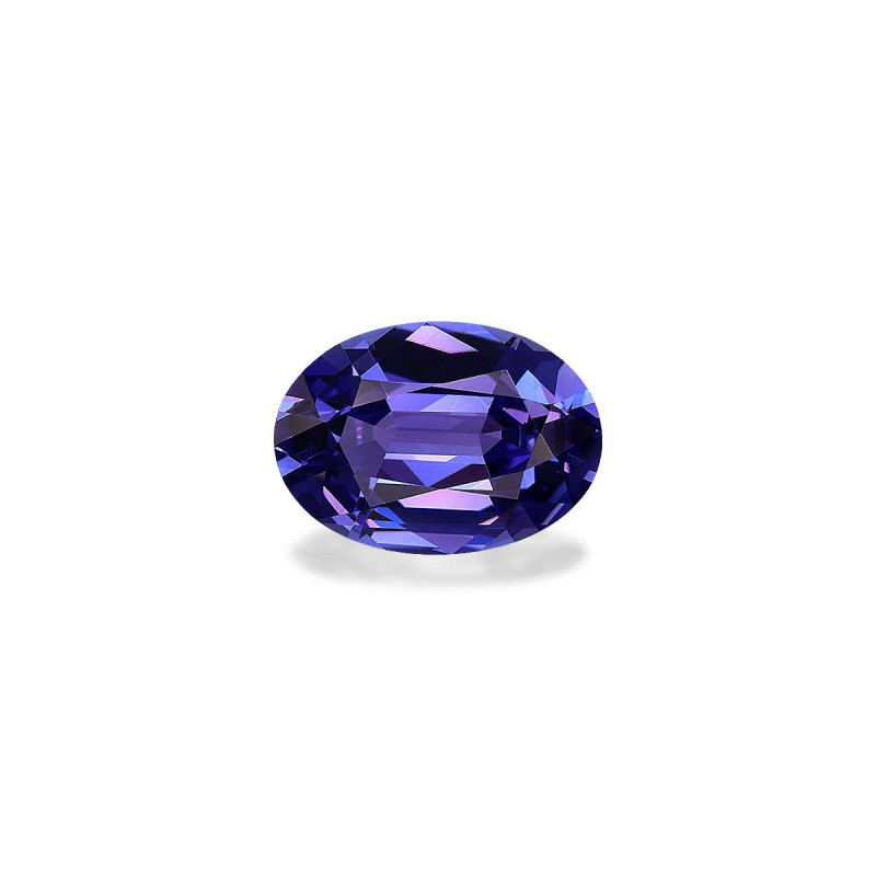 Tanzanite taille OVALE Violet Blue 5.37 carats