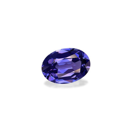 Tanzanita taille OVALE Violet Blue 5.37 carats
