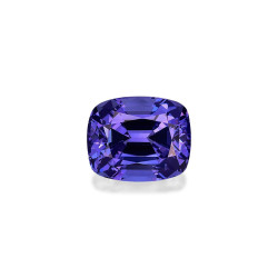 坦桑石 taille 靠垫 紫罗兰蓝 5.97 carats