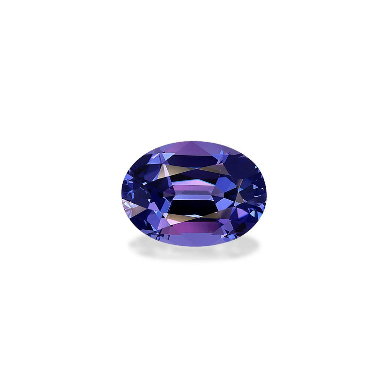Tanzanite taille OVALE Violet Blue 5.60 carats
