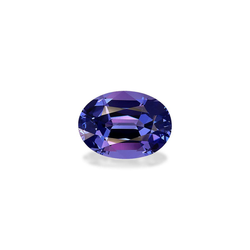 Tanzanite taille OVALE Violet Blue 5.60 carats