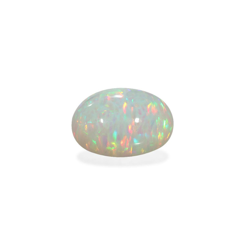 Opale D'Éthiopie Wello Taillée – 1 Carat Environ – Cabochon Multicolore – Neuf Sans Boîte